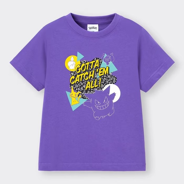 KIDS(男女兼用)グラフィックT(半袖) Pokemon ¥990