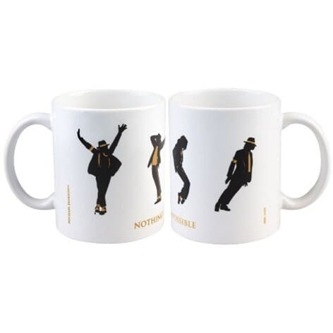 【マイケル・ジャクソン公式グッズストア「KING OF POP」】NOTHING IS IMPOSSIBLE MUG　3,980円