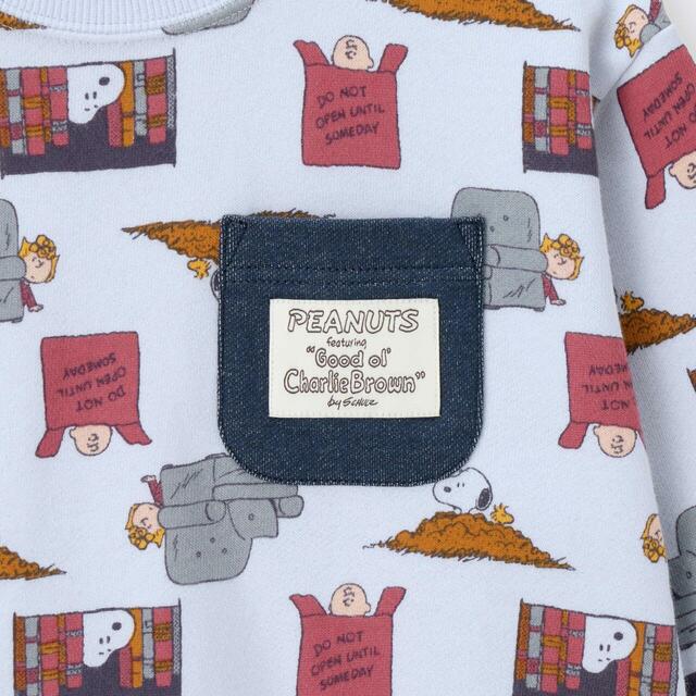 GU「PEANUTS」カンタンスウェットプルオーバー ¥1,290