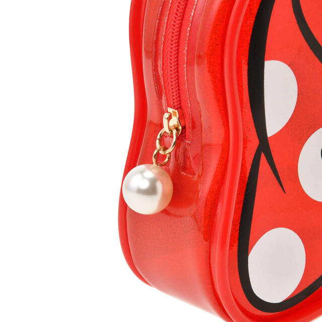 ミニー ポーチ リボン MINNIE’S DOT RIBBON 2,400円