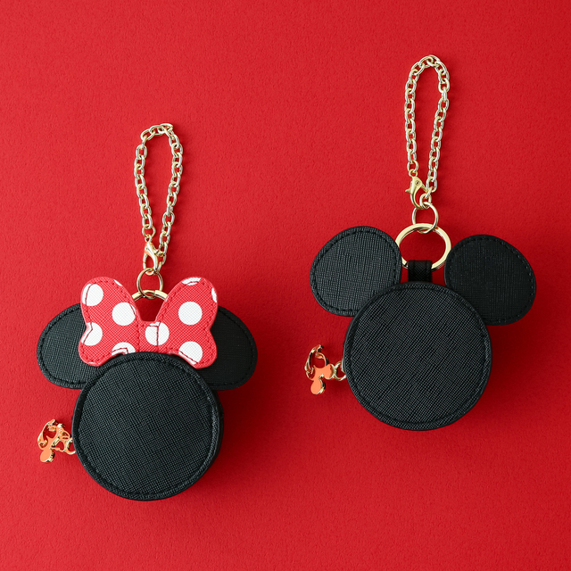 ディズニー バッグチャームエコバッグ ミッキー・ミニー各:2,000円(税込)