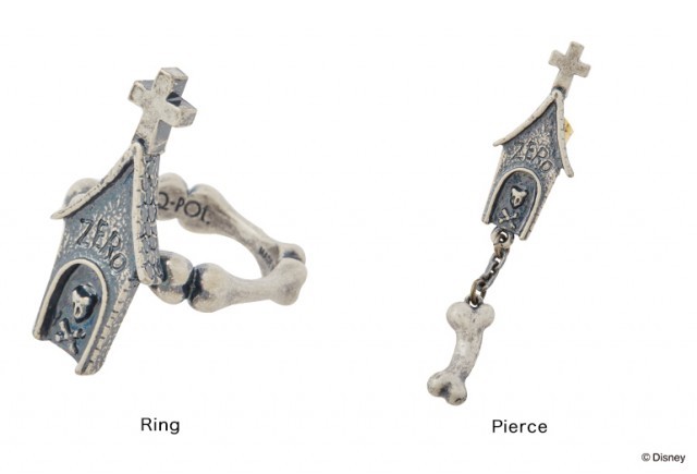 Zero/The Gravestone Ring ¥10,000 Zero/The Gravestone Pierce ¥8,000