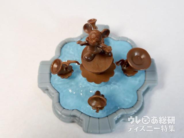 ミニチュアフィギュアコレクション／ミッキーマウスの噴水