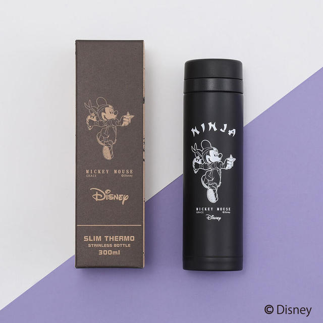 おでかけにちょうどいい300mlサイズのスリムサーモボトル。