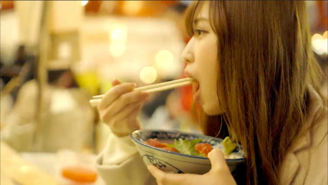 いい食べっぷりだね。おいしい？