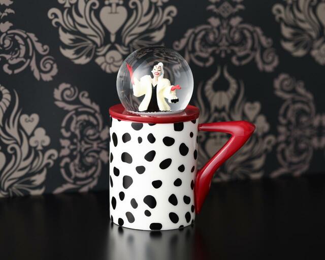 スノードーム＆マグ 4,980円｜ディズニーヴィランズ「VILLAINS NIGHT by Francfranc」