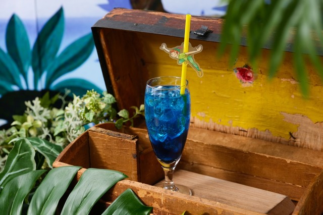 【ピーター・パン】スカイブルーレモンスカッシュ｜「ディズニー ピーター・パン」OH MY CAFE