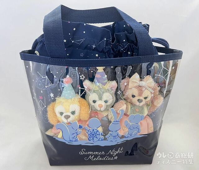 「 ダッフィー&フレンズのサマーナイト・メロディー 」スーベニアランチケース使用例