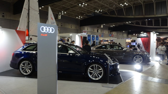ボートショー 2015／Audiブース