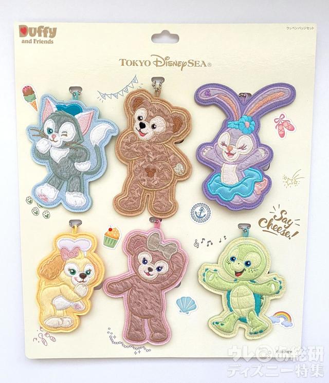 「Say cheese!」ワッペンバッジセット