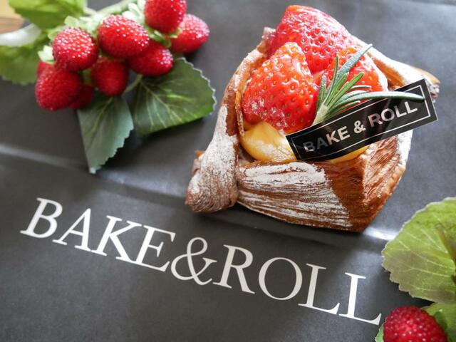 いちごのデニッシュ