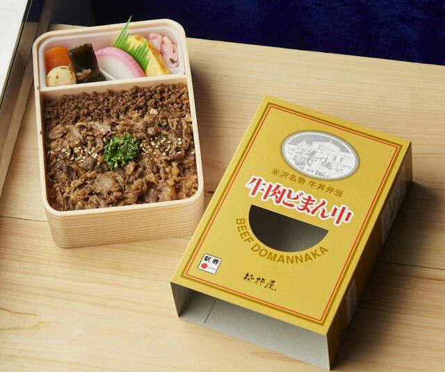 「新杵屋」牛肉どまん中 (1人前)1,350円【阪神の有名駅弁とうまいもんまつり」】