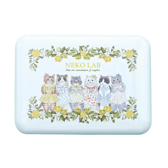 夏を感じるレモンクッキーや、鮮やかな金平糖など８種を詰め合わせた季節限定の「レモン缶」