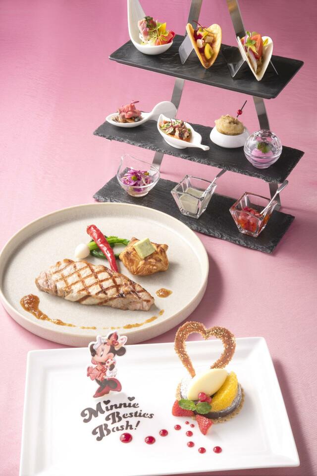 【提供期間2023年1月10日～2月23日】エンパイア・グリル　”ミニー・ベスティーズ・バッシュ！”エンパイア・グリル・ランチ