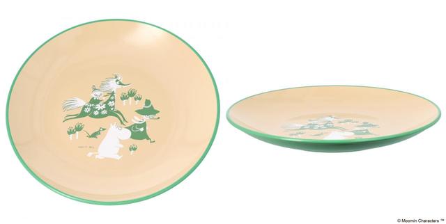 サークルプレート ティータイム グリーン