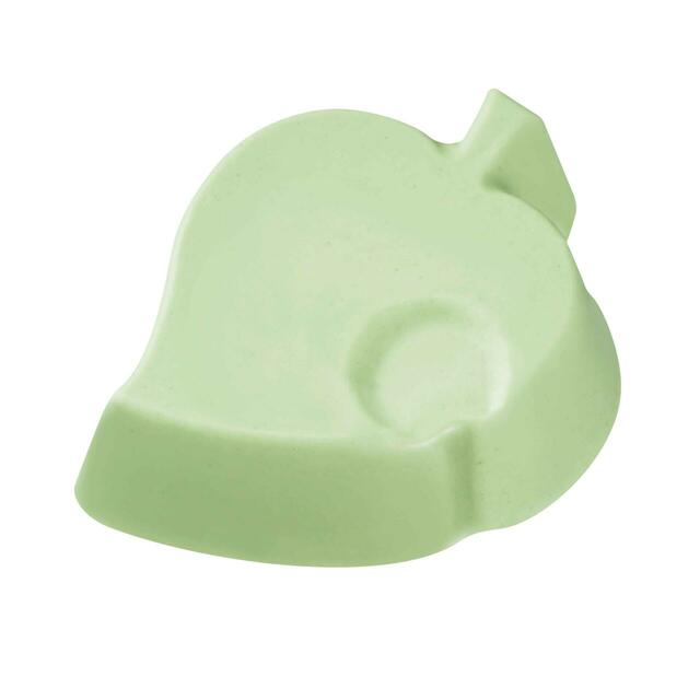 葉っぱのマーク:「葉っぱ」をかたどったホワイトチョコレート