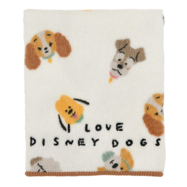ディズニーキャラクター ミニタオル I LOVE DISNEY DOGS 700円