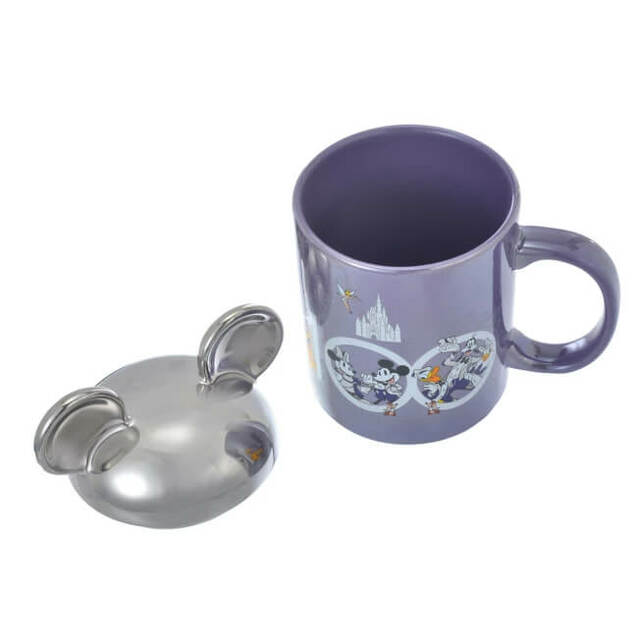 ディズニーキャラクター マグカップ ふた付き The Disney100 Platinum Celebration Collection 3,520円