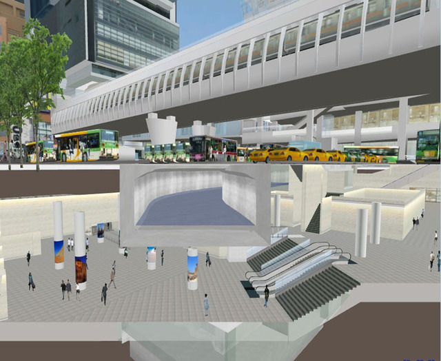 渋谷川移設工事　渋谷駅街区土地区画整理事業共同施行者