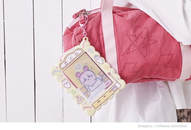 【ちいかわ】「おきにいりのカードいれ おにゅ〜」使用イメージ