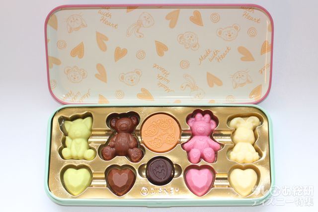 「ダッフィーのハートウォーミング・デイズ」　アソーテッド・チョコレート