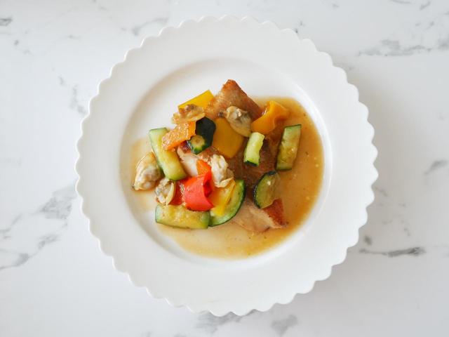 無印良品『フライパンで作るミールキット』白身魚のアクアパッツァ