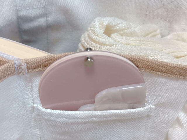 ミニポケットにはミラーをイン