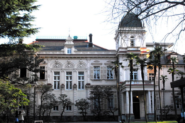 【旧岩崎邸】三菱財閥の創始者岩崎弥太郎の長男で、三代目社長・久彌の本邸として明治29年（1896年）に建てられた