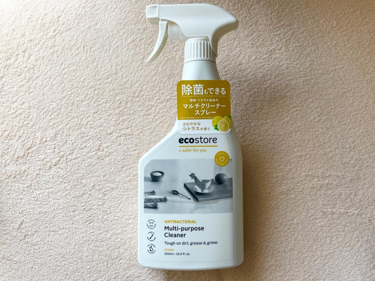 激安通販ショッピング 500ｍｌ ecostore シトラス マルチクリーナー スプレー その他メイク道具