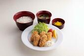 広島県産かきフライ定食