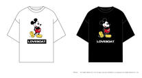LOVEBOAT / Mickey Mouse / BOX LOGO T ¥5,390