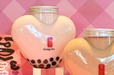 「ハートフルボトル パール入り ストロベリー阿里山ミルクティー」