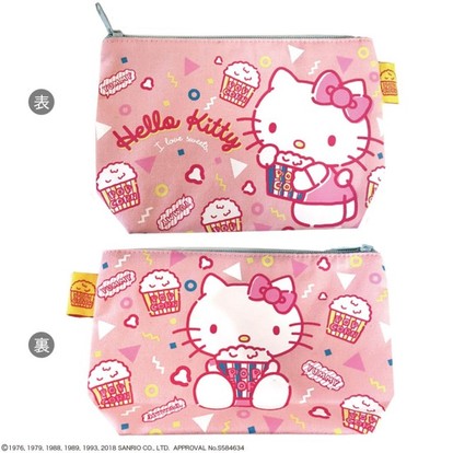 レトロかわいい♪ キティ、けろっぴ他が描かれたポーチ発売、全5種を