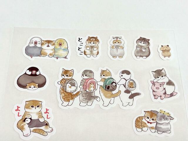 【Seria（セリア）】ハムスターになったり、鳥と仲良くしたり…他の動物が登場しているのもうれしい♪