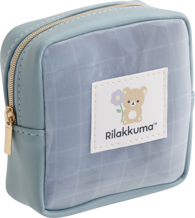 【サンエックス新商品】「メッシュミニポーチ」1,760円／リラックマ