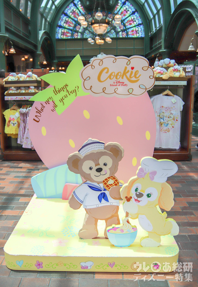 ダッフィーとクッキーのフォトスポット