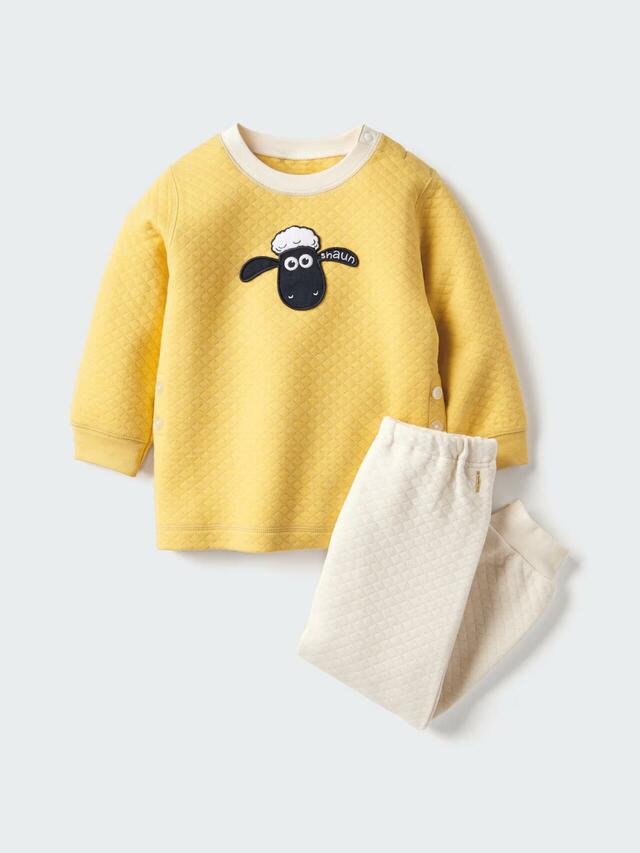 キルトパジャマ/ひつじのショーン 1,290円｜ユニクロUT「クレイアニメーション」コレクション