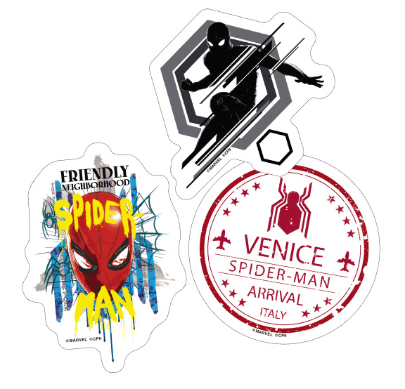 H賞（全6種）トラベルステッカー（3枚セット）