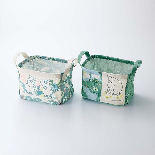 ファブリックボックス　2個セット「ムーミン」｜￥ 3,490 （税込）