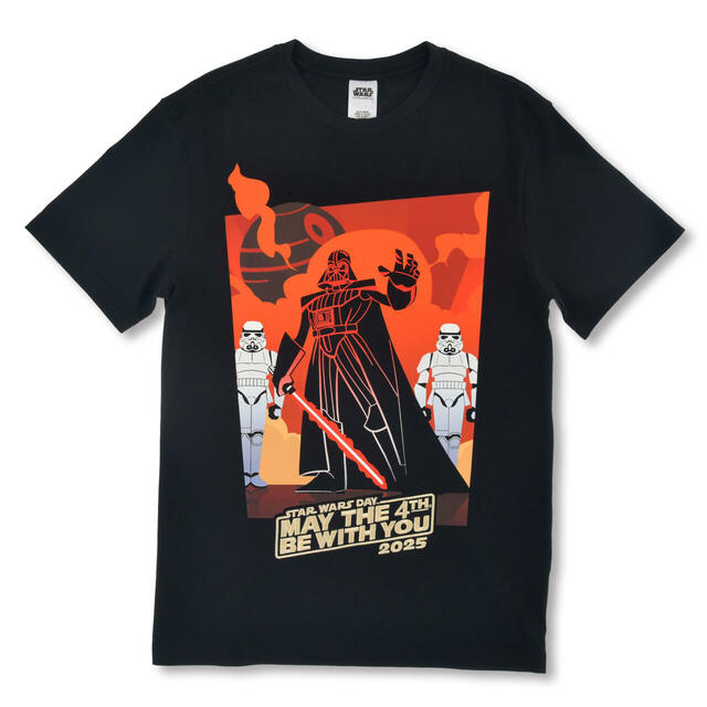 スター・ウォーズ ダース・ベイダー&ストームトルーパー 半袖Tシャツ May the 4th 2025 3,300円