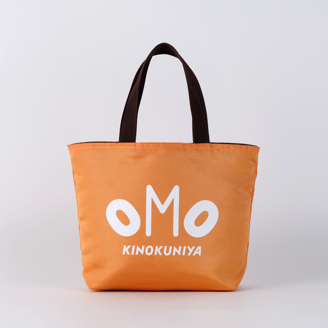 【OMO KINOKUNIYA 20周年限定リバーシブルバッグ】中面　OMOロゴデザイン