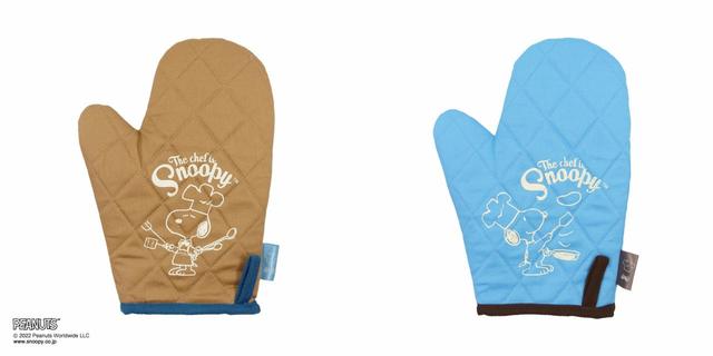 キッチンミトン シェフスヌーピー 各1,320円(税込)