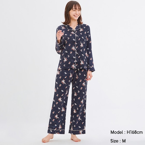 サテンパジャマ（長袖）Disney +X ￥2,490 +税