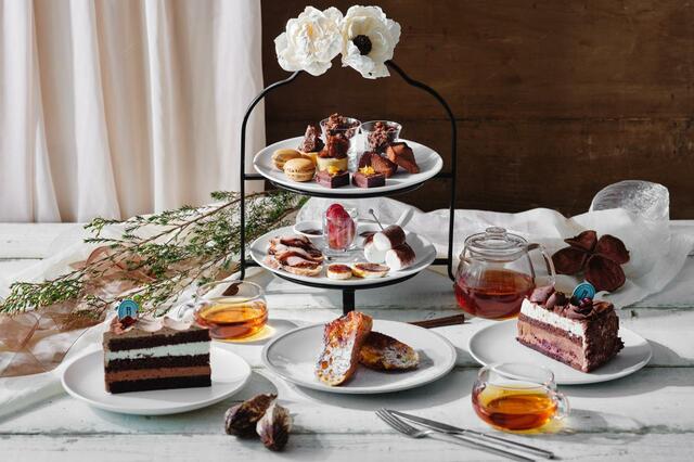 【RITUEL 等々力】バレンタインアフタヌーンティー　￥4,500（税込）