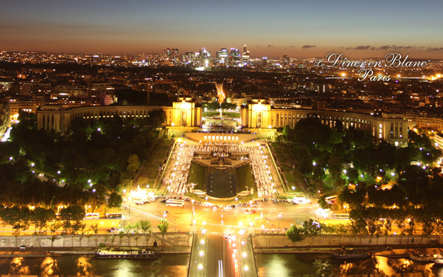 超優雅な“白”で統一されたパーティー「ディネ・アン・ブラン」