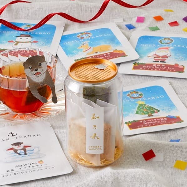 【東京ギフトパレット 和スイーツ 和乃果「クリスマス プチギフト缶」¥1,480】東京ギフトパレット限定販売のお菓子缶