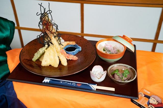 デカい天丼御膳|ユニバーサル・スタジオ・ジャパン「呪術廻戦」スペシャルメニュー