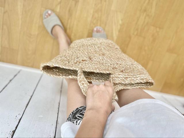 【IKEA（イケア）　TOLKNING トルクニング】ショッピングバッグとしても使えそう