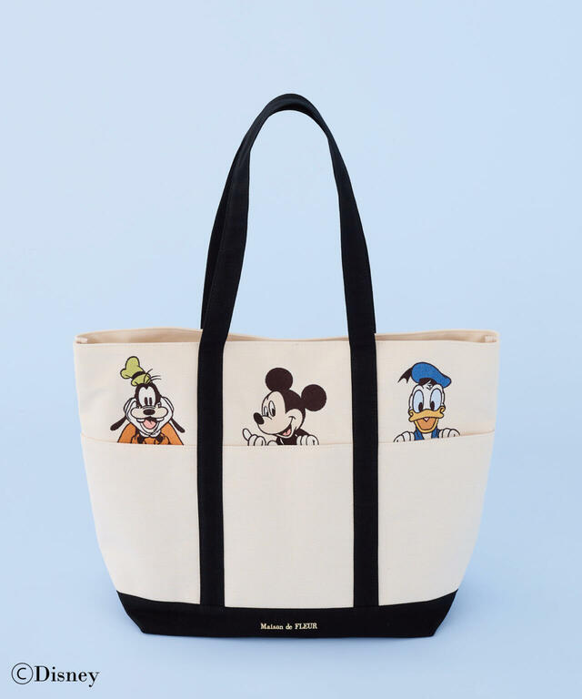 ミッキーアンドフレンズ/マルチポケットトート 8,800円
