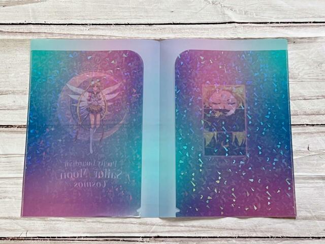 両面に入る仕様。機能性も抜群です【3COINS×セーラームーン】クリアファイル／330円（税込）